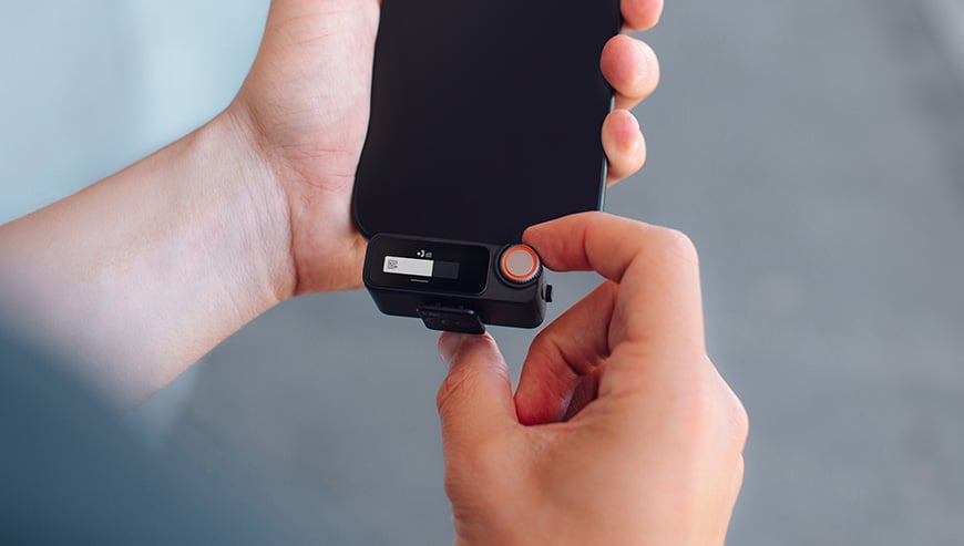 Odbiornik DJI Mic 3 czarny